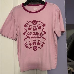 PACSUN💗Pink Short Sleeve T-Shirt